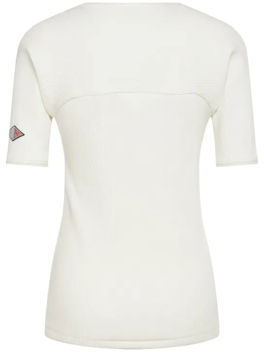 Bottega Veneta   Ribbed cotton jersey top 