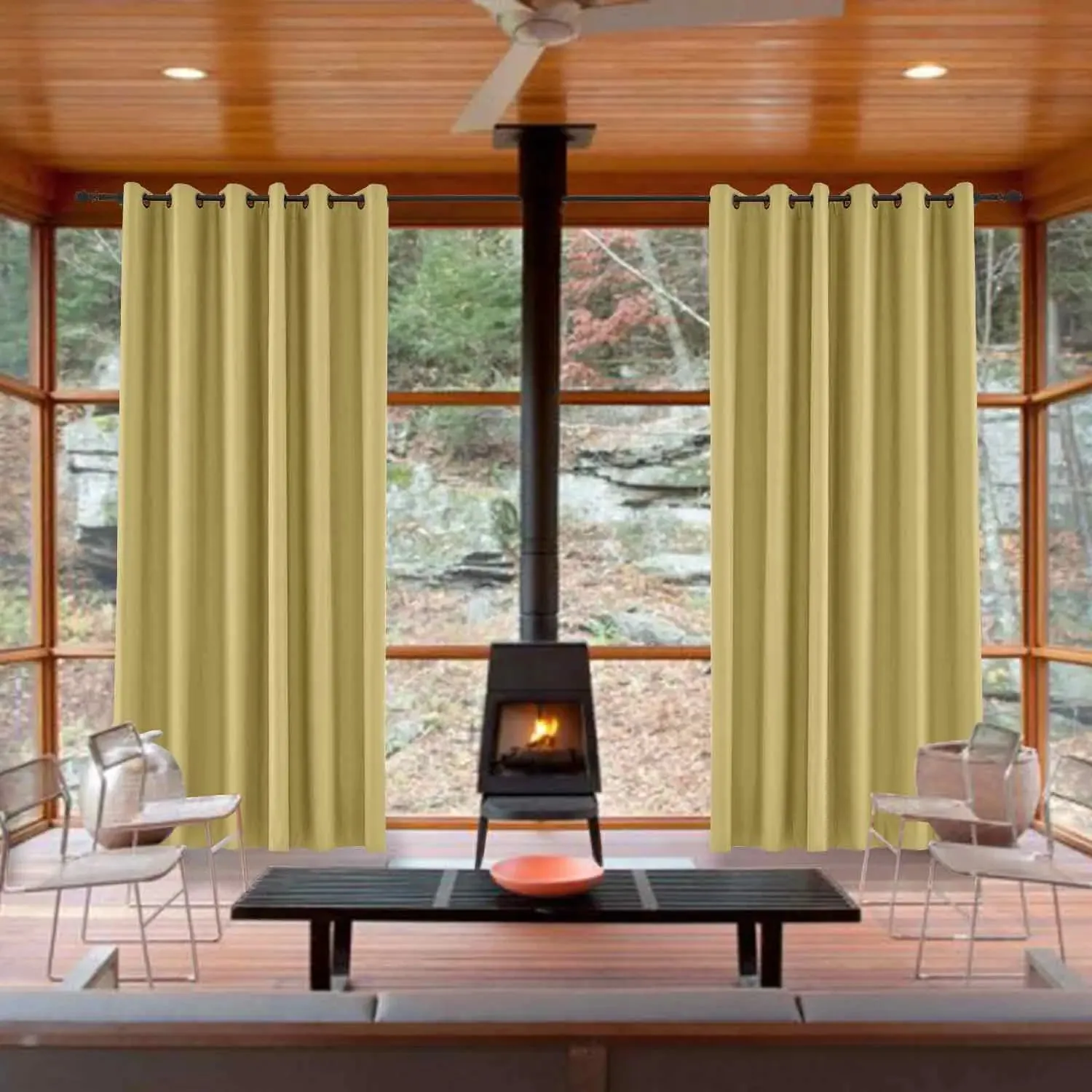 Saba Absolute Blackout Thermal Curtain Soft Top