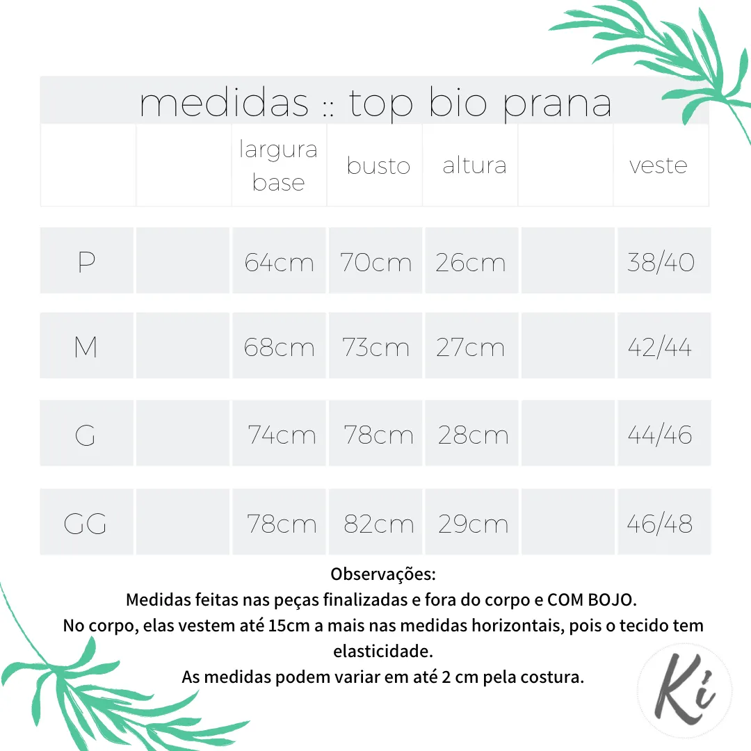 Top Bio Prana Branco